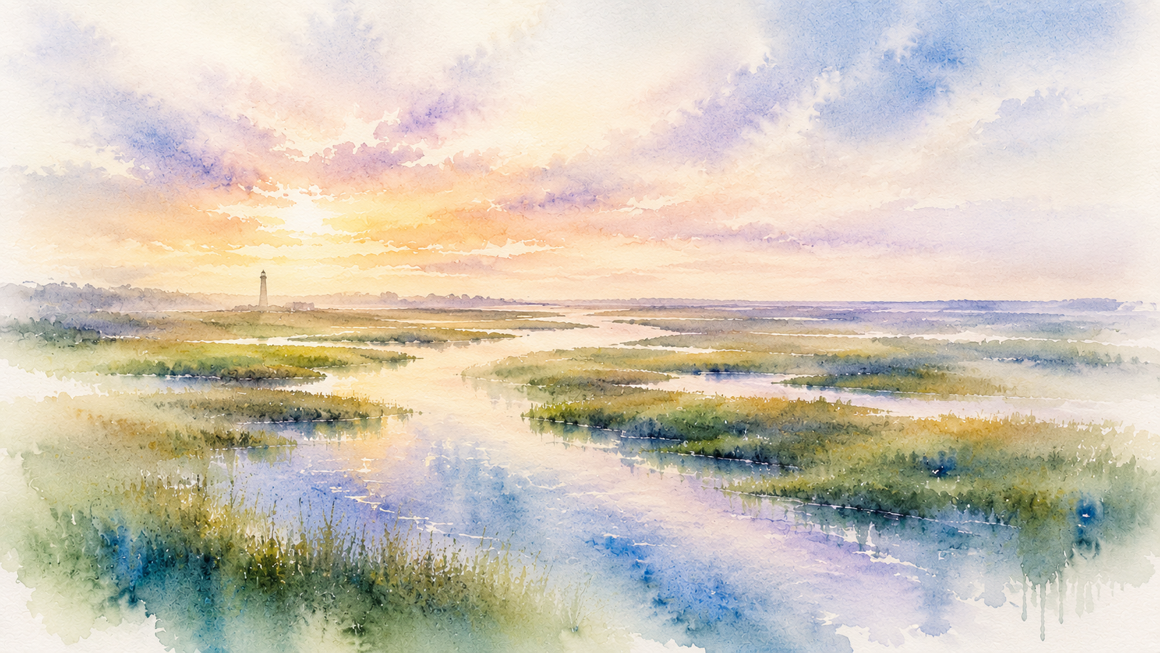 Gates County, NC watercolor