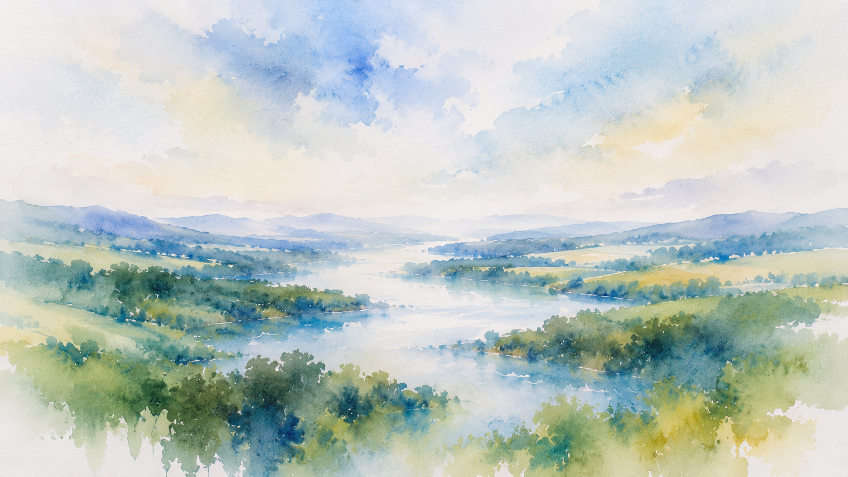 Prince William County, VA watercolor